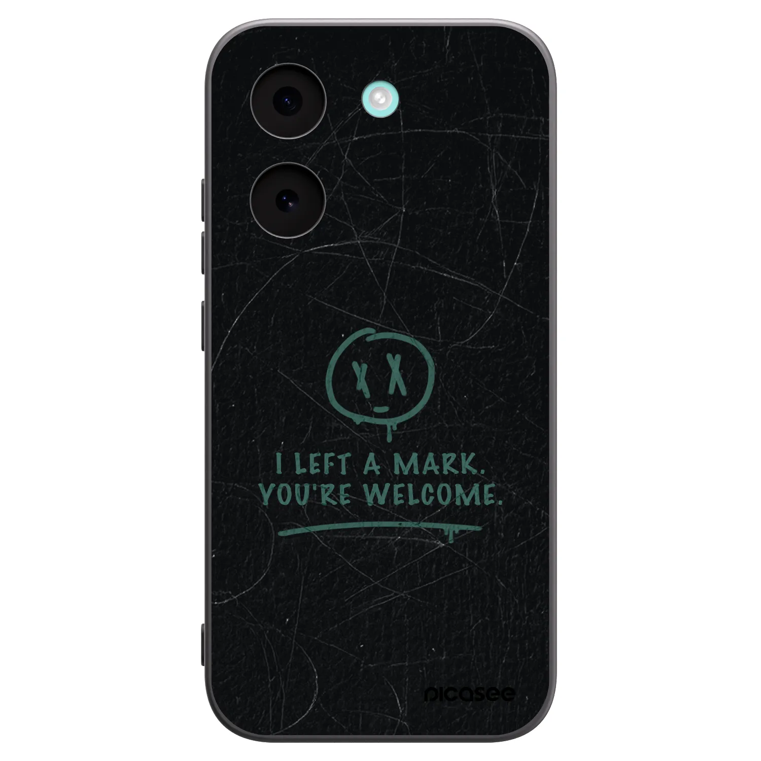 Picasee Μαύρη θήκη σιλικόνης για Xiaomi Poco X8 Pro - LEFT A MARK