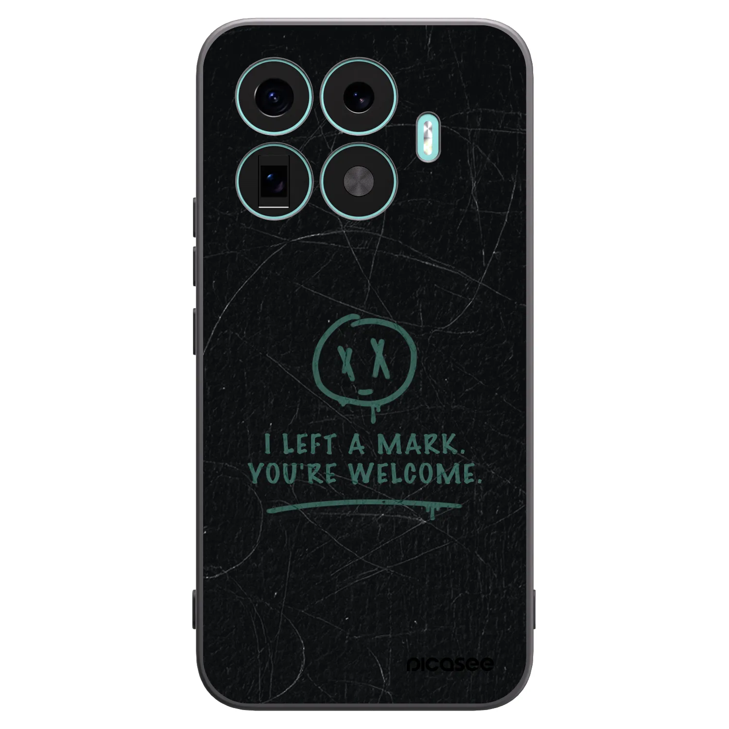 Picasee Μαύρη θήκη σιλικόνης για Xiaomi 17T Pro - LEFT A MARK