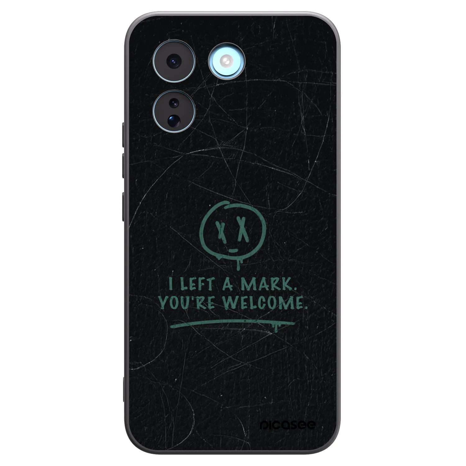 Picasee Μαύρη θήκη σιλικόνης για Xiaomi Redmi Note 17 Pro MAX 5G - LEFT A MARK