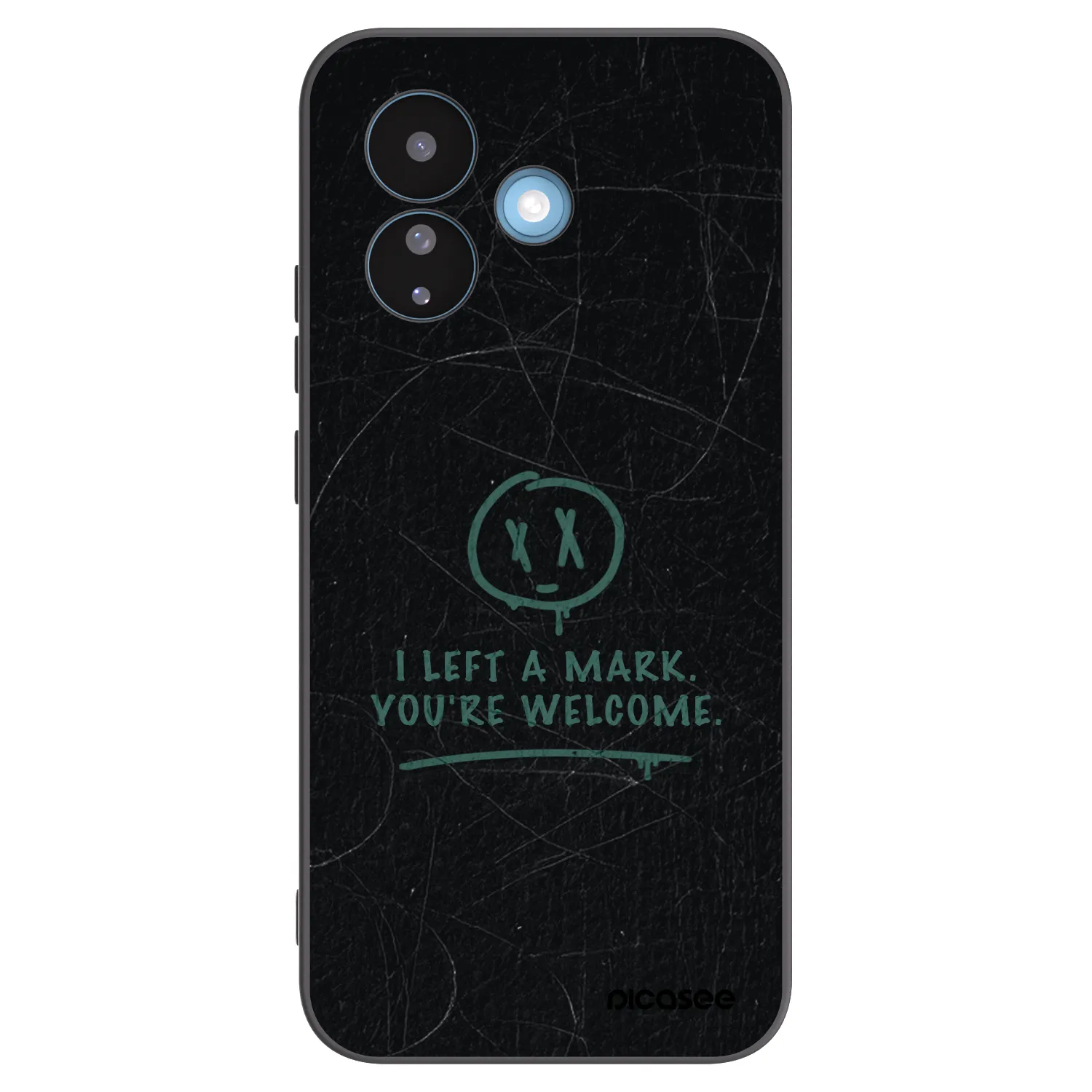 Picasee Μαύρη θήκη σιλικόνης για Xiaomi Redmi Note 17 Pro 5G - LEFT A MARK