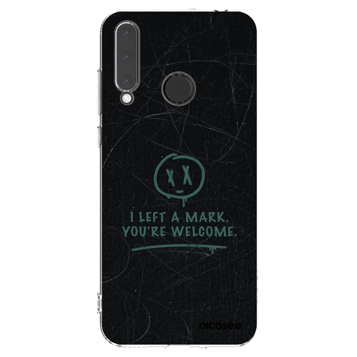 Picasee διαφανής θήκη σιλικόνης Honor 20 Lite - LEFT A MARK
