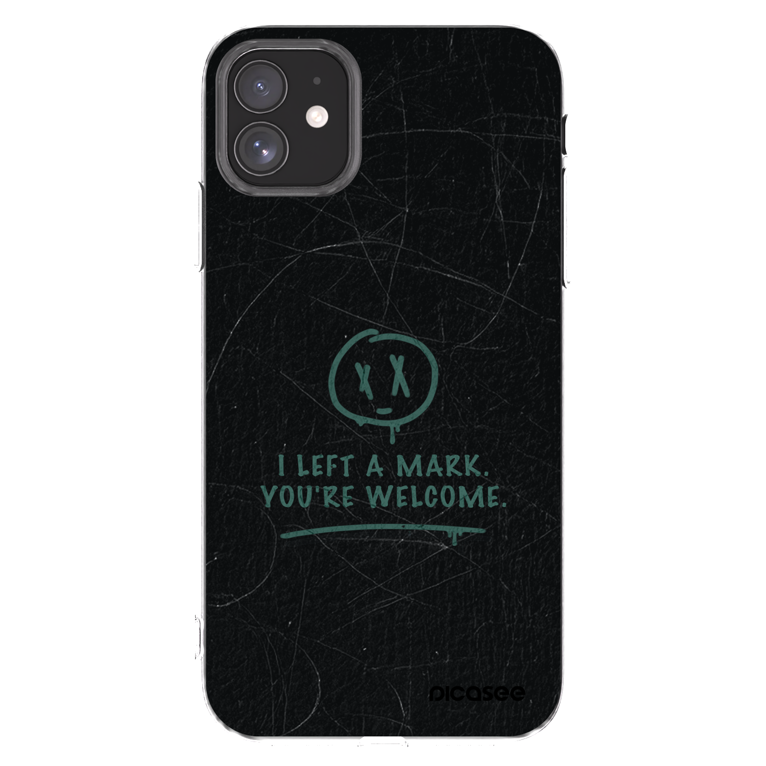 Picasee διαφανής θήκη σιλικόνης Apple iPhone 11 - LEFT A MARK