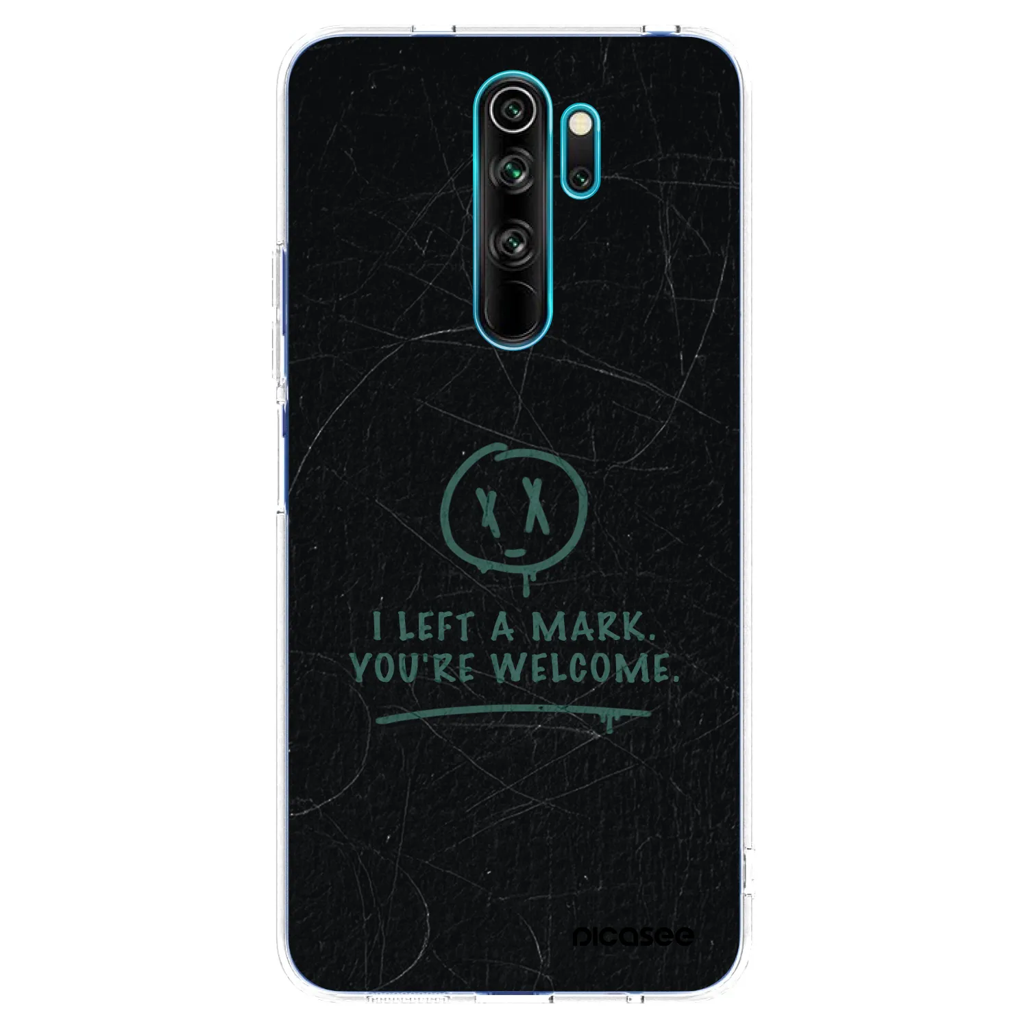 Picasee διαφανής θήκη σιλικόνης Xiaomi Redmi Note 8 Pro - LEFT A MARK