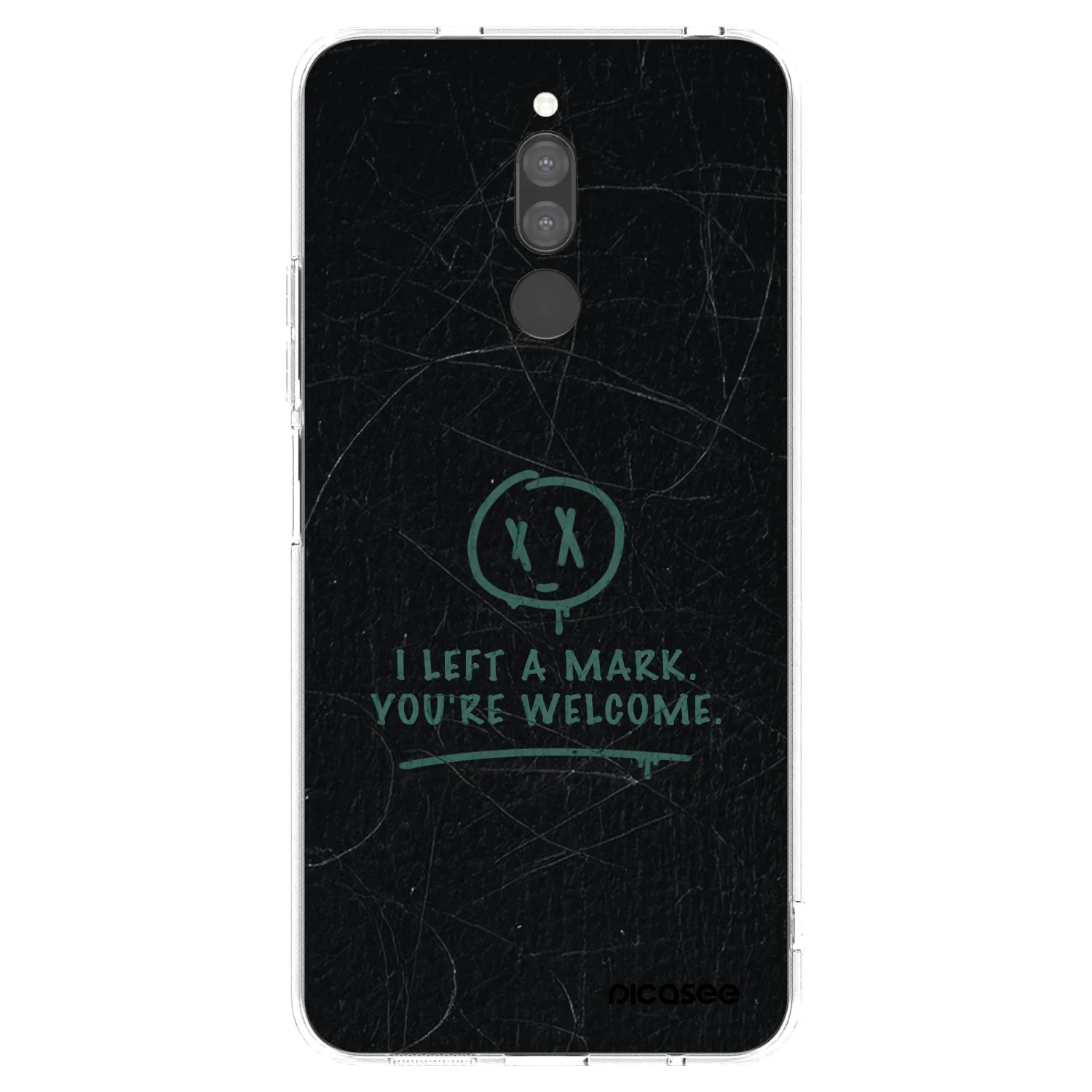 Picasee διαφανής θήκη σιλικόνης Xiaomi Redmi 8 - LEFT A MARK