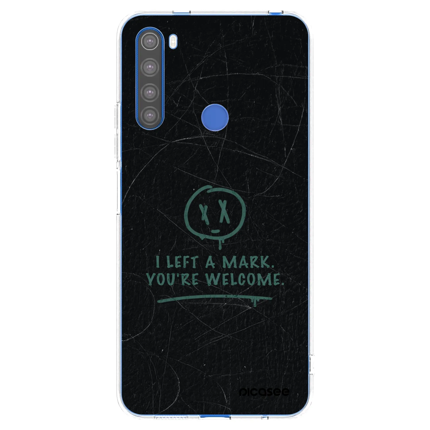 Picasee διαφανής θήκη σιλικόνης Xiaomi Redmi Note 8T - LEFT A MARK