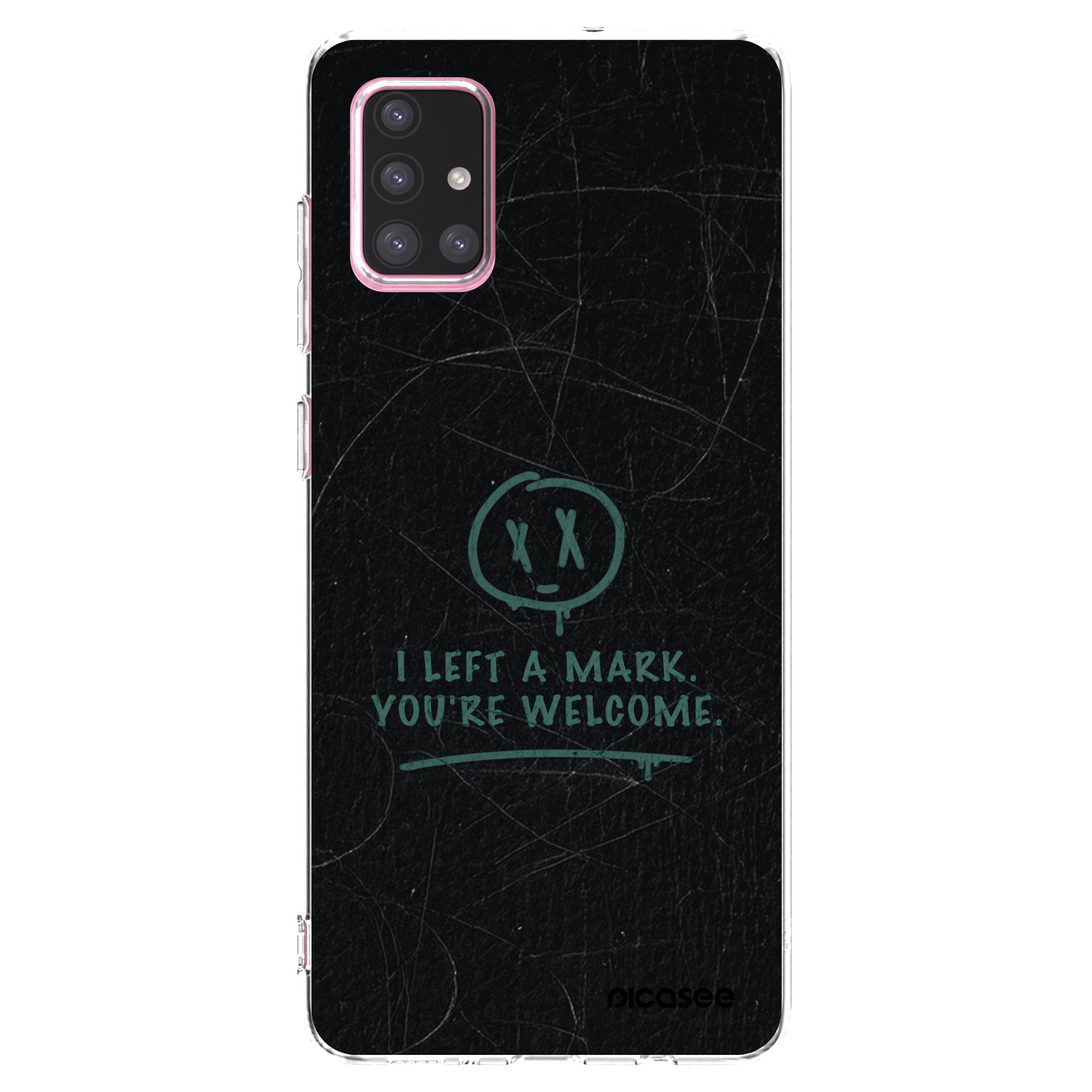 Picasee διαφανής θήκη σιλικόνης Samsung Galaxy A71 A715F - LEFT A MARK