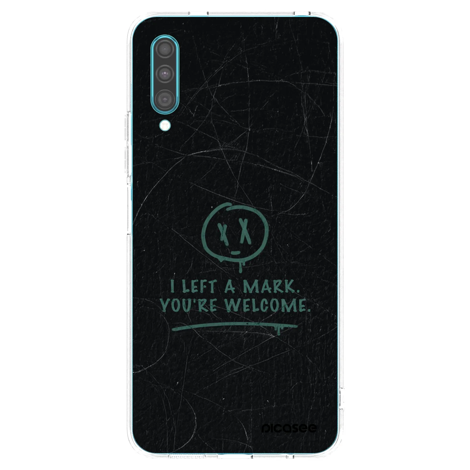 Picasee διαφανής θήκη σιλικόνης Samsung Galaxy A30s A307F - LEFT A MARK