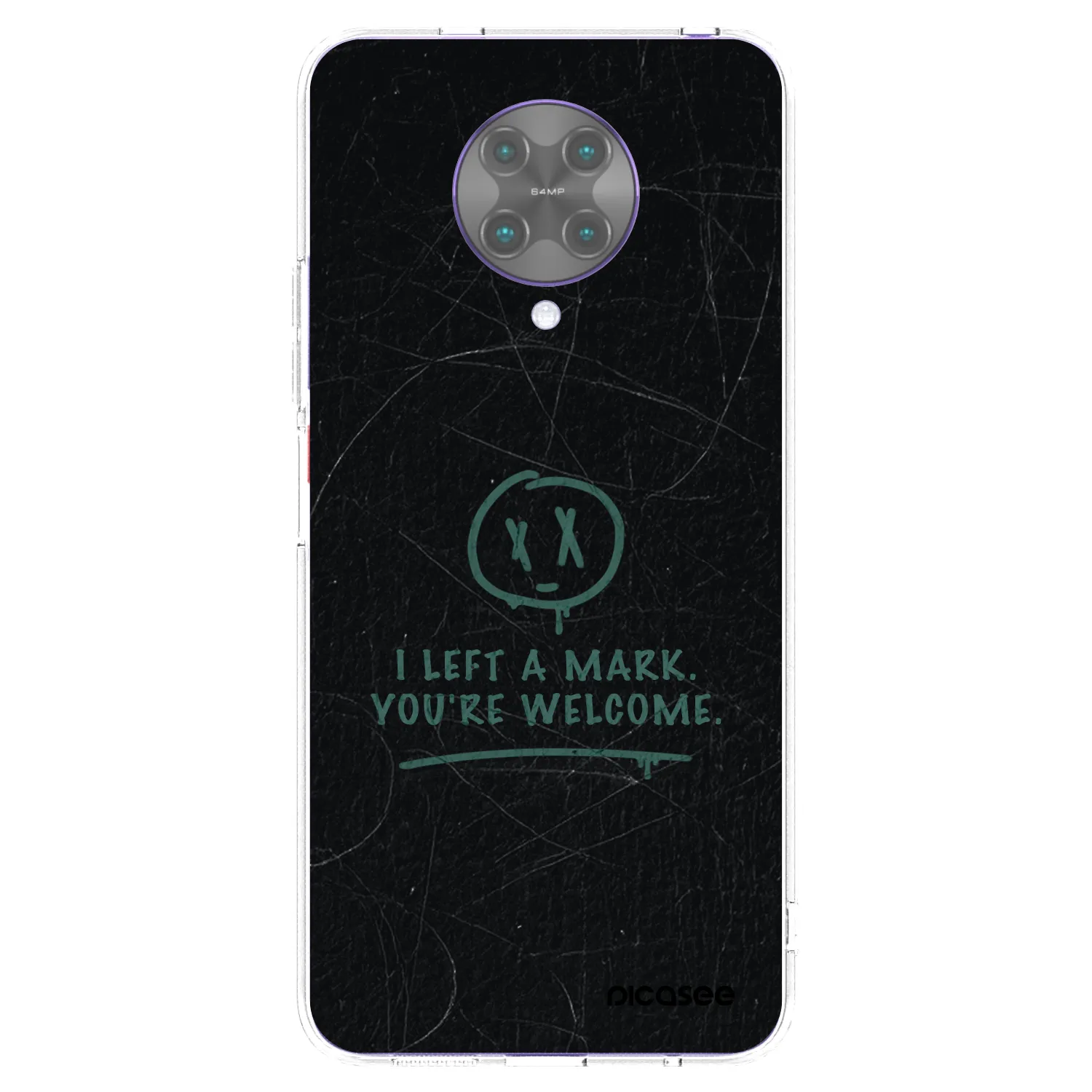 Picasee διαφανής θήκη σιλικόνης Xiaomi Poco F2 Pro - LEFT A MARK