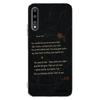 Picasee διαφανής θήκη σιλικόνης Honor 9X Pro - POET