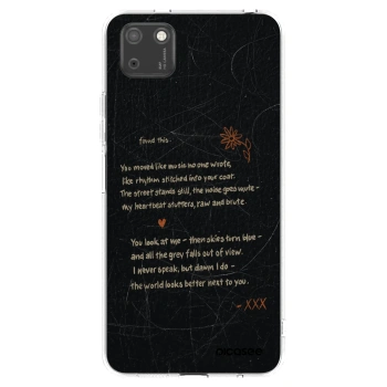 Picasee διαφανής θήκη σιλικόνης Huawei Y5P - POET