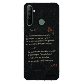 Picasee διαφανής θήκη σιλικόνης Realme 6i - POET