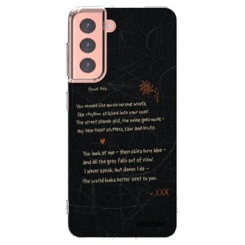 Picasee διαφανής θήκη σιλικόνης Samsung Galaxy S21 5G G991B - POET