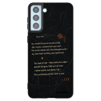 Picasee Μαύρη θήκη σιλικόνης για Samsung Galaxy S21+ 5G G996F - POET