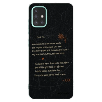 Picasee διαφανής θήκη σιλικόνης Samsung Galaxy M31s - POET