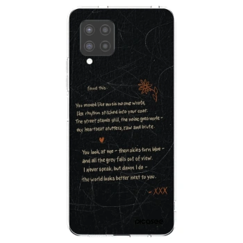 Picasee διαφανής θήκη σιλικόνης Samsung Galaxy A42 A426B - POET