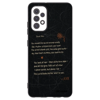 Picasee Μαύρη θήκη σιλικόνης για Samsung Galaxy A32 5G A326B - POET