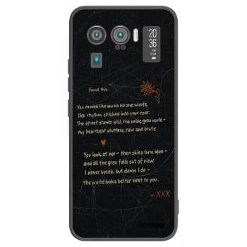 Picasee Μαύρη θήκη σιλικόνης για Xiaomi Mi 11 Ultra - POET