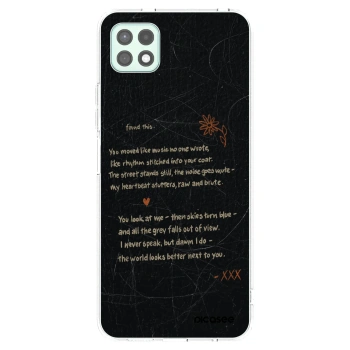 Picasee διαφανής θήκη σιλικόνης Samsung Galaxy A22 A226B 5G - POET