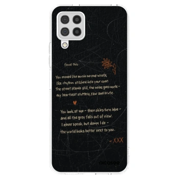 Picasee διαφανής θήκη σιλικόνης Samsung Galaxy A22 A225F 4G - POET