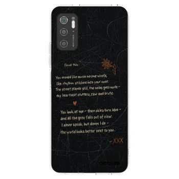 Picasee διαφανής θήκη σιλικόνης Xiaomi Poco M3 Pro 5G - POET