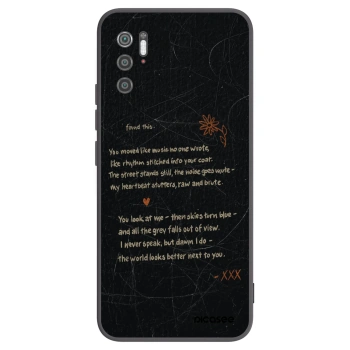 Picasee Μαύρη θήκη σιλικόνης για Xiaomi Poco M3 Pro 5G - POET