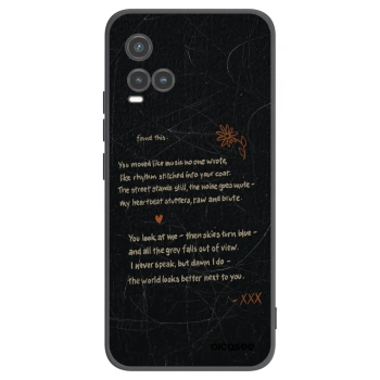 Picasee Μαύρη θήκη σιλικόνης για Vivo Y33s - POET