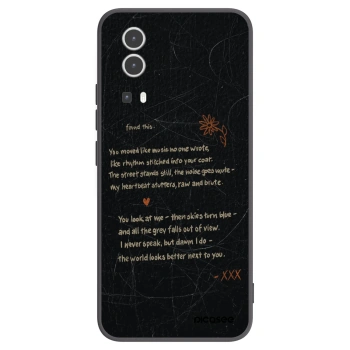 Picasee Μαύρη θήκη σιλικόνης για Vivo Y72 5G - POET