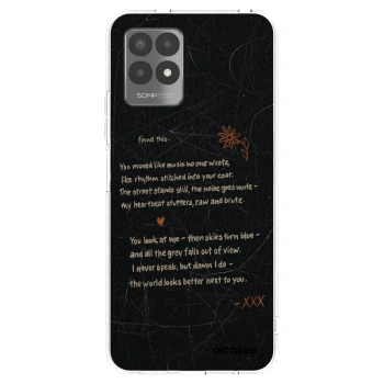 Picasee διαφανής θήκη σιλικόνης Realme 8i - POET