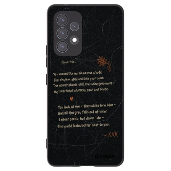 Picasee Μαύρη θήκη σιλικόνης για Samsung Galaxy A53 5G A536 - POET