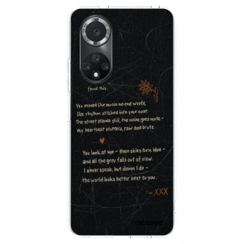 Picasee διαφανής θήκη σιλικόνης Huawei Nova 9 SE - POET