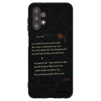Picasee Μαύρη θήκη σιλικόνης για Samsung Galaxy A13 4G A135 - POET