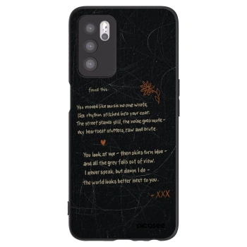 Picasee Μαύρη θήκη σιλικόνης για OPPO A16s - POET