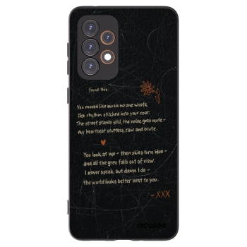 Picasee Μαύρη θήκη σιλικόνης για Samsung Galaxy A33 5G A336 - POET