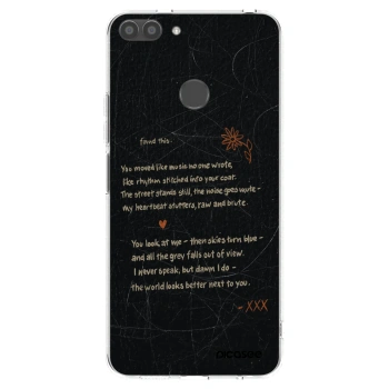 Picasee διαφανής θήκη σιλικόνης Huawei P Smart - POET
