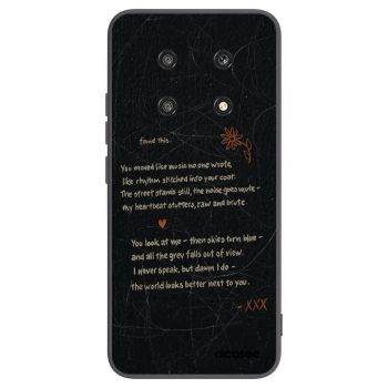 Picasee Μαύρη θήκη σιλικόνης για Honor Magic4 Lite 5G - POET