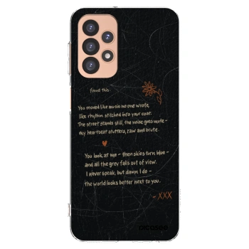 Picasee διαφανής θήκη σιλικόνης Samsung Galaxy A23 A236B 5G - POET
