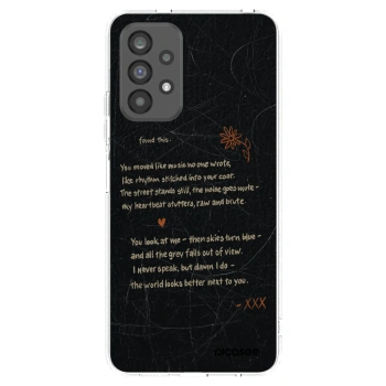 Picasee διαφανής θήκη σιλικόνης Samsung Galaxy A73 5G - POET