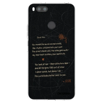 Picasee διαφανής θήκη σιλικόνης Xiaomi Redmi A1 - POET