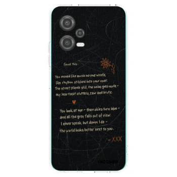 Picasee διαφανής θήκη σιλικόνης Xiaomi Poco X5 - POET