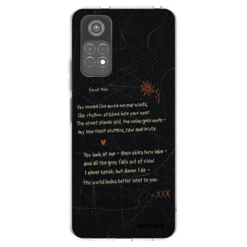 Picasee διαφανής θήκη σιλικόνης Xiaomi Redmi Note 11S 5G - POET