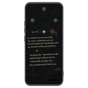 Picasee Μαύρη θήκη σιλικόνης για Honor Magic5 Lite 5G - POET