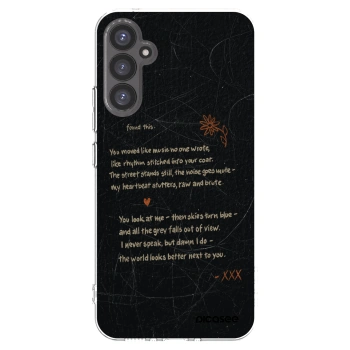 Picasee διαφανής θήκη σιλικόνης Samsung Galaxy A34 5G A346B - POET