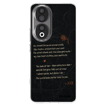 Picasee διαφανής θήκη σιλικόνης Honor 90 5G - POET