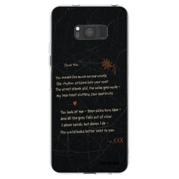 Picasee διαφανής θήκη σιλικόνης Samsung Galaxy S8 G950F - POET