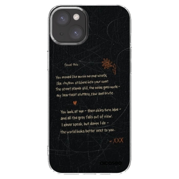 Picasee διαφανής θήκη σιλικόνης Apple iPhone 15 Plus - POET