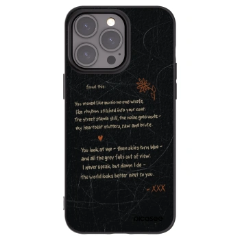 Picasee Μαύρη θήκη σιλικόνης για Apple iPhone 15 Pro Max - POET
