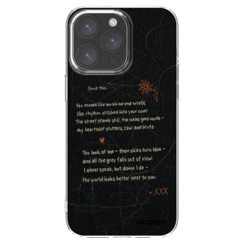 Picasee διαφανής θήκη σιλικόνης Apple iPhone 15 Pro Max - POET