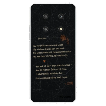 Picasee διαφανής θήκη σιλικόνης Honor Magic4 Lite 5G - POET