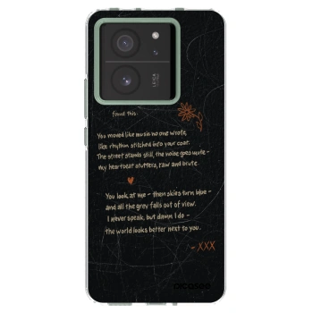 Picasee διαφανής θήκη σιλικόνης Xiaomi 13T Pro - POET