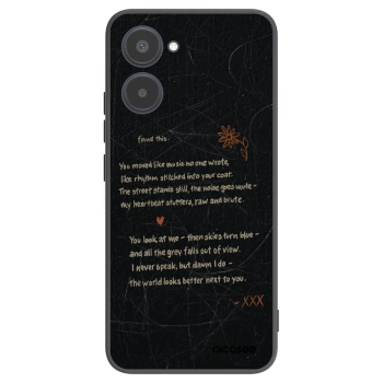 Picasee Μαύρη θήκη σιλικόνης για Realme 10 4G - POET